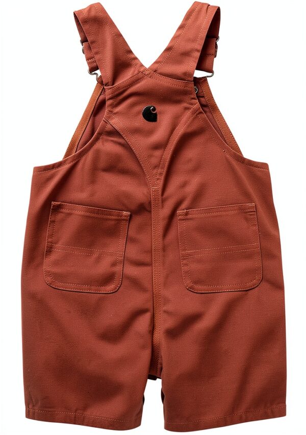 Carhartt Baby Overalls Washed Bib Shortall Adjustable Straps-1