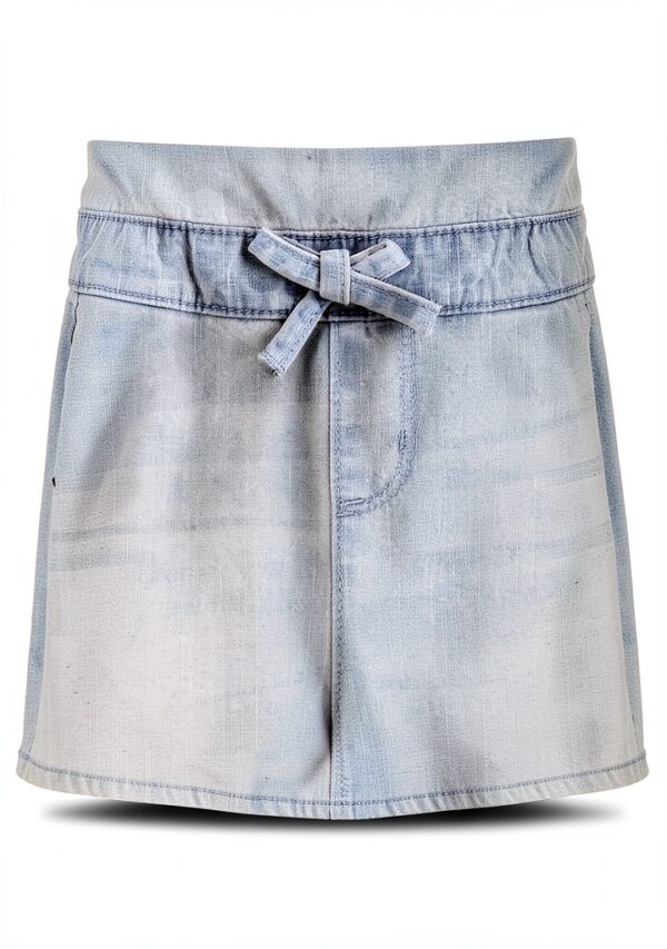 Girls Denim Overalls Cotton Adjustable Snaps The Childrens-2