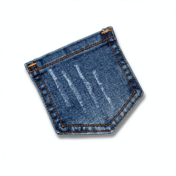 Button End Denim Overalls Ripped Holes Baby Kids Blue-2