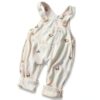 XD Baby Girls Corduroy Overalls Floral Embroidery Adjustable-1