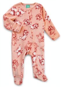 Disney Marie Baby Coverall Soft Long Sleeve Footed Sleeper-0