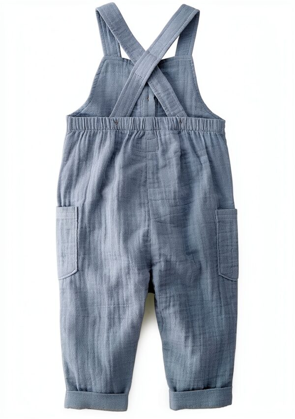 Organic Baby Overalls Little Planet Adjustable Straps-1