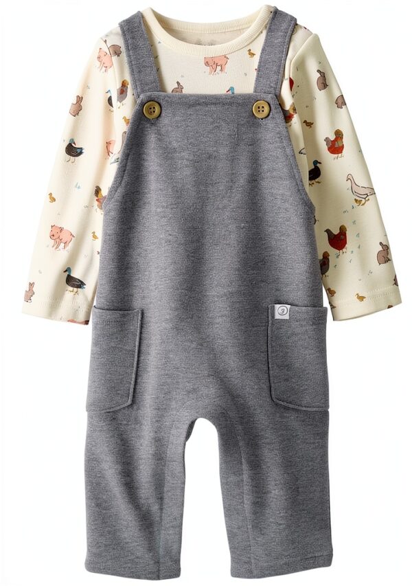 Little Planet Organic Jumpsuit French Terry Pockets-0