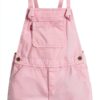 Levis Baby Girls Denim Overalls Adjustable Suspenders-0