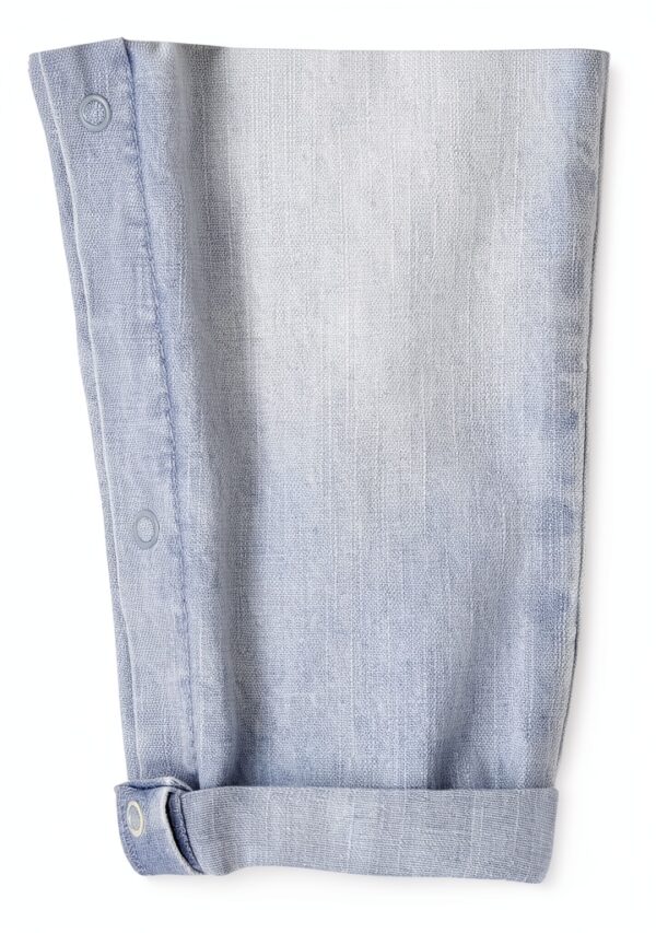 Girls Denim Overalls Cotton Adjustable Snaps The Childrens-3