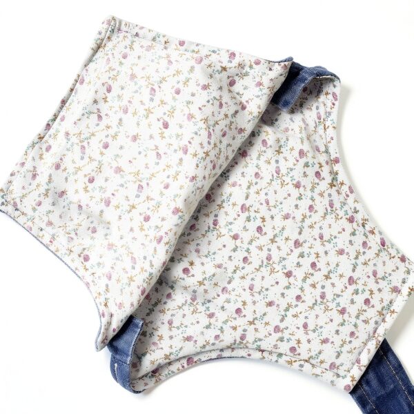 Baby Girls Denim Overalls Soft Cotton Butterfly Design-5