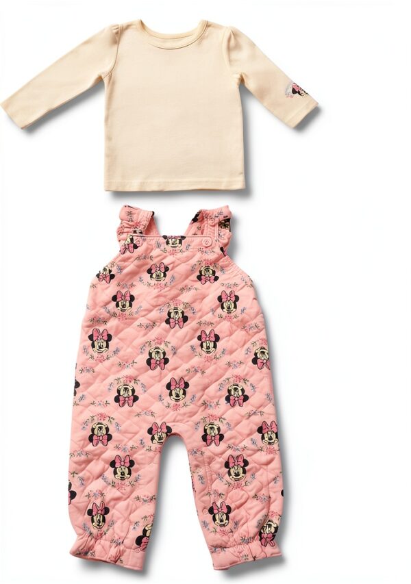 Disney Baby Girls Outfit Set Soft Cotton 2 Piece-5