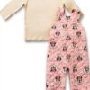 Disney Baby Girls Outfit Set Soft Cotton 2 Piece-0