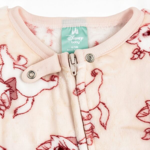 Disney Marie Baby Coverall Soft Long Sleeve Footed Sleeper-3