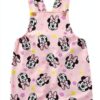 Minnie Mouse Baby Overalls Pink Shortall Set Disney Licensed-1