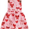 Baby Girl Overalls Shorts Soft Polyester Floral Print-0