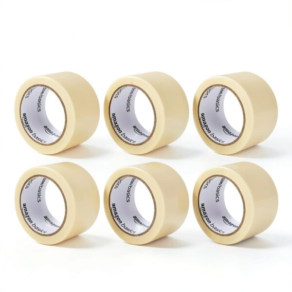 Amazon Packaging Tape Clear BOPP 6 Rolls Shipping Storage-3