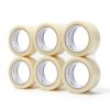 Amazon Packaging Tape Clear BOPP 6 Rolls Shipping Storage-0